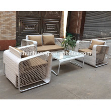 Casual outdoor rattan furniture backyard garden sofa set